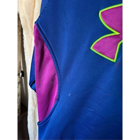 Under Armour Multi-Colored Girls Pullover Hoodie Size Youth Large - Picture 5 of 14